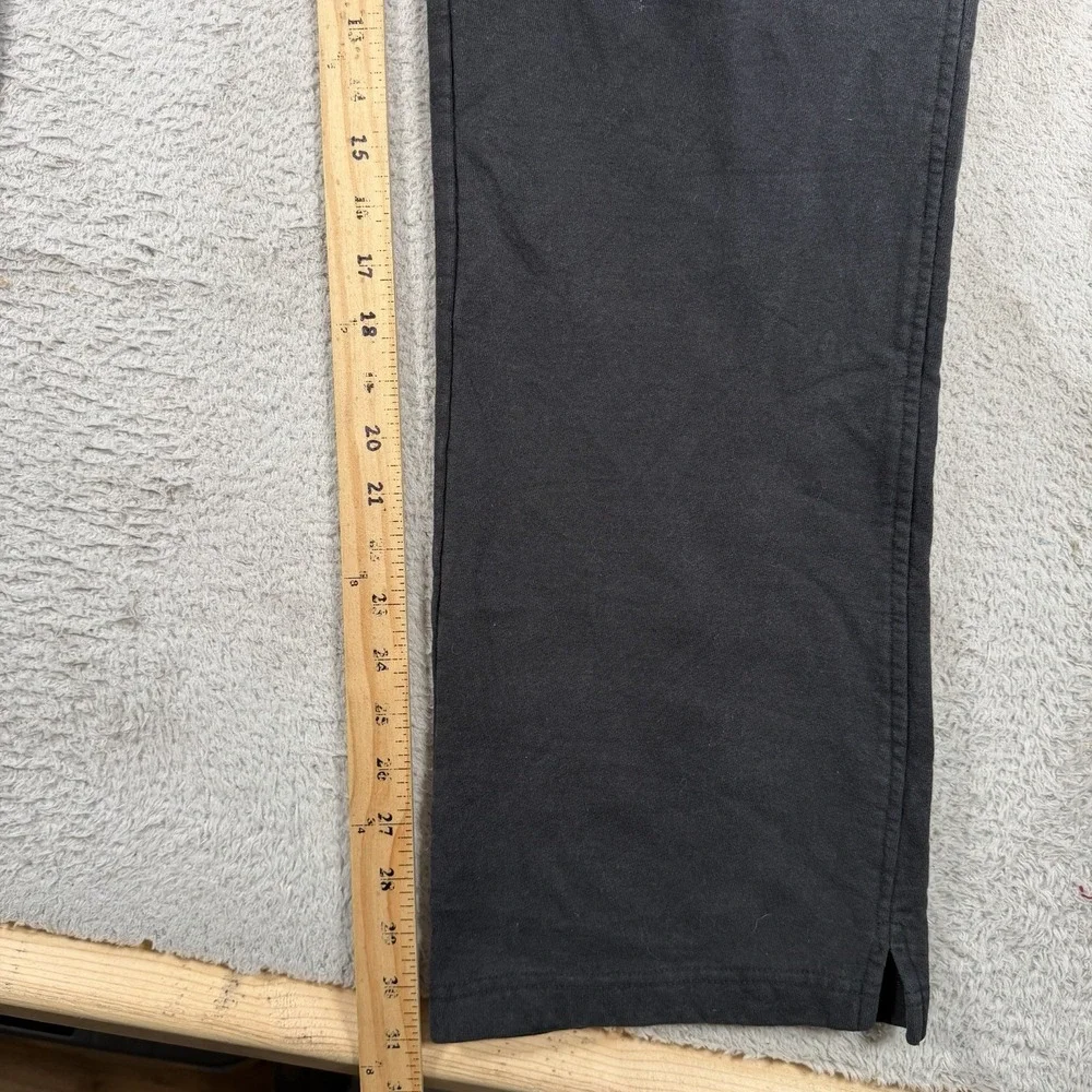The North Face Sweatpants Mens Medium Black Fleece Drawstring Pocket Gym Outdoor